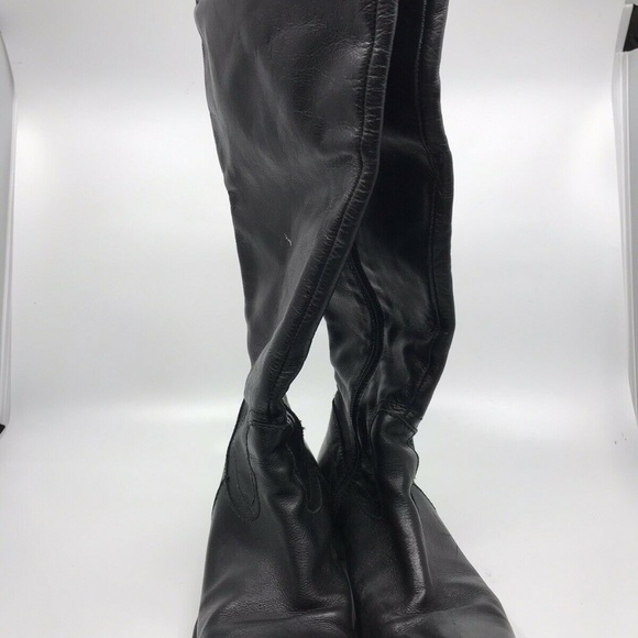 LAVORAZIONE ARTIGIANA Leather Boots Size 8 - Picture 3 of 8